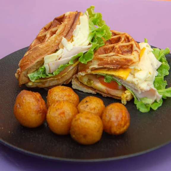 Waffles Sandwich